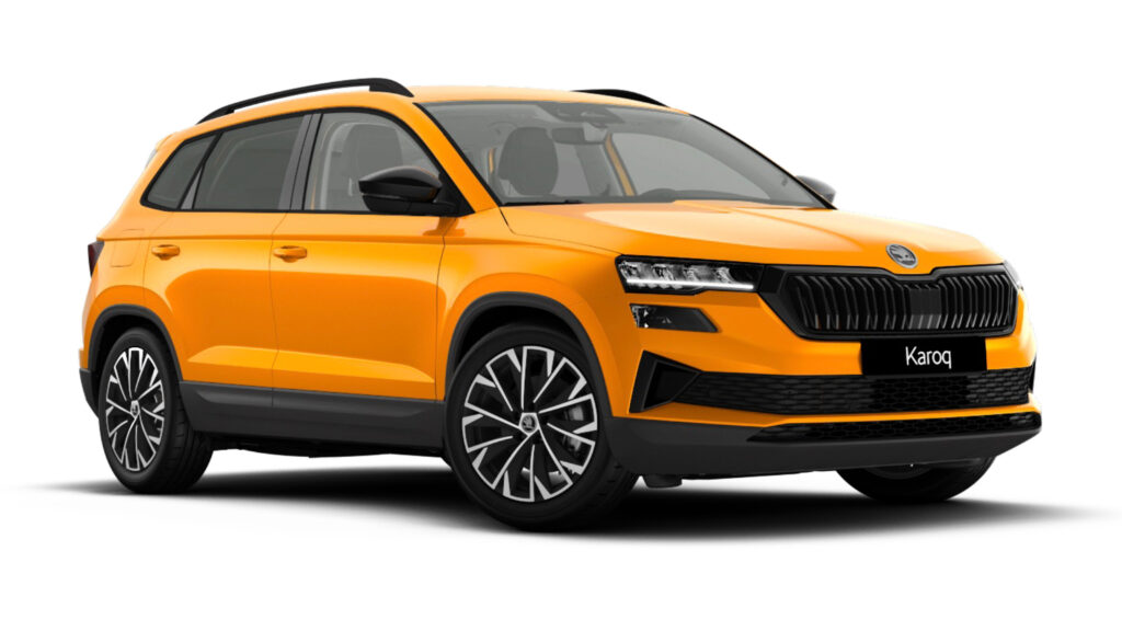 New Skoda Karoq Design Edition - front 3/4