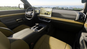 Nissan Frontier Pro hybrid - dashboard