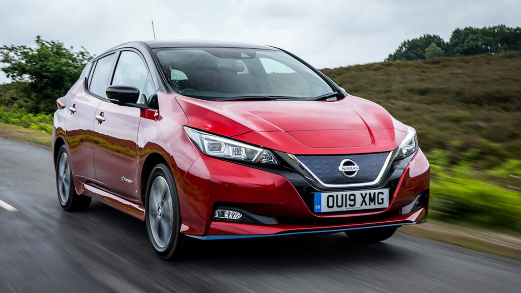 Nissan Leaf - front tracking