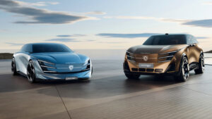 Peugeot Concept 6 and Concept 8 - front end