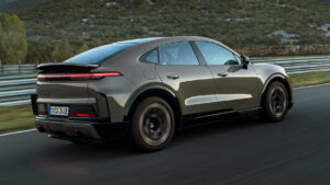 Porsche Cayenne Coupe Electric - Turbo rear