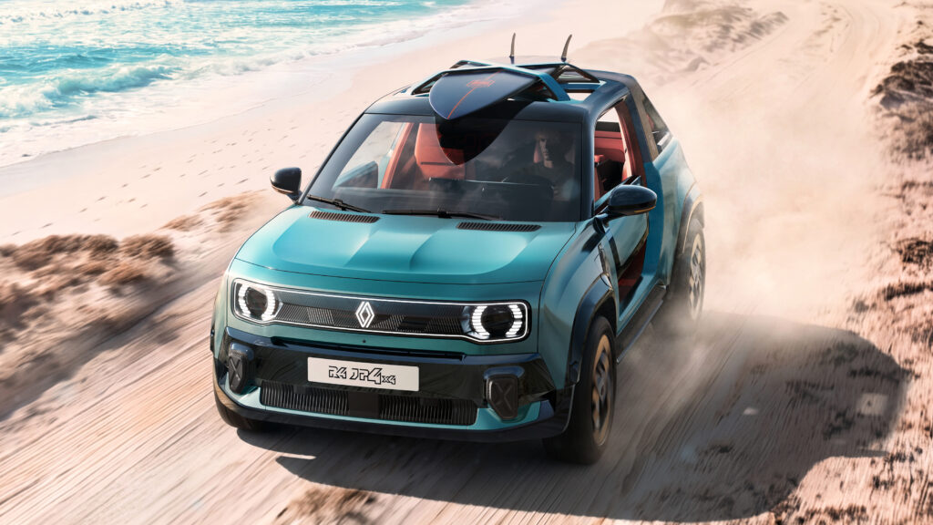 Renault 4 JP4x4 - dynamic front tracking