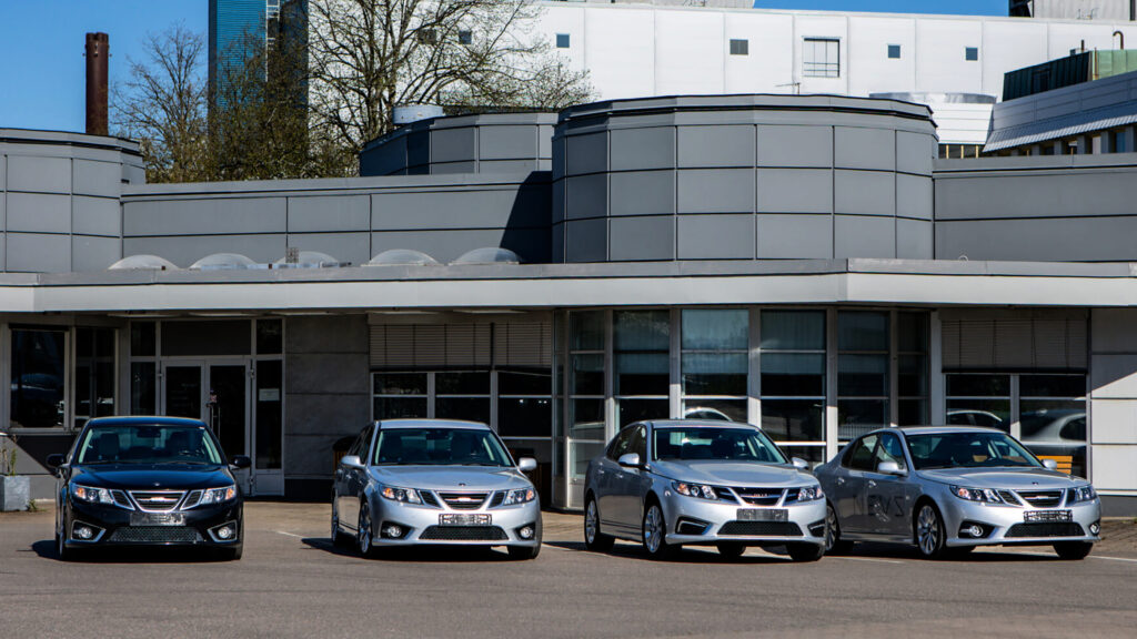 Collection of Saab 9-3s