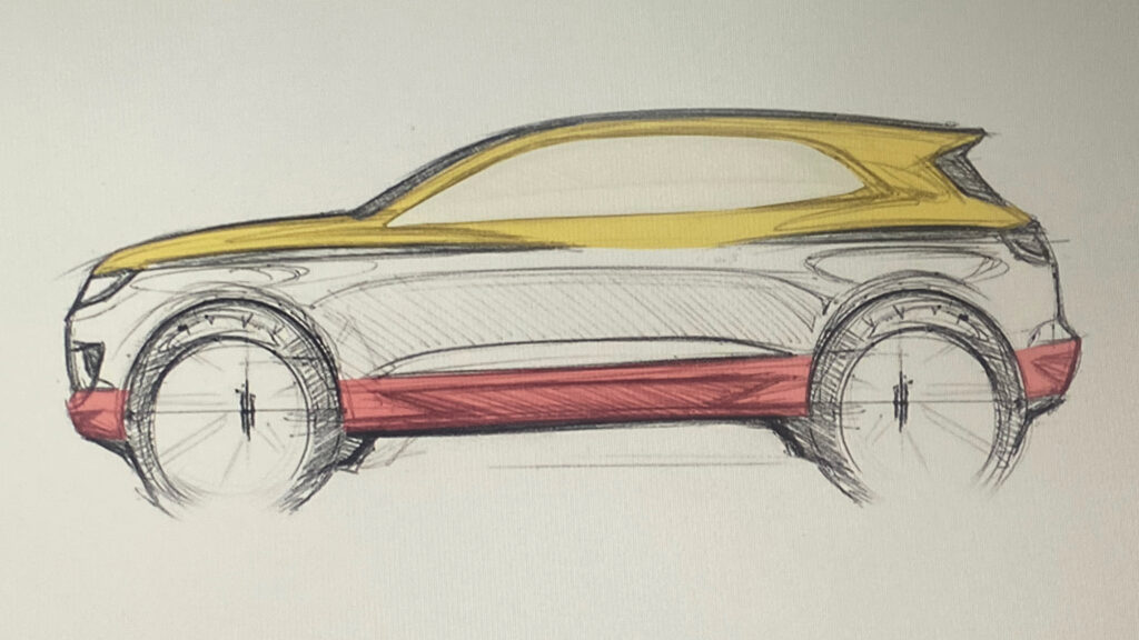 Shell concept sketch