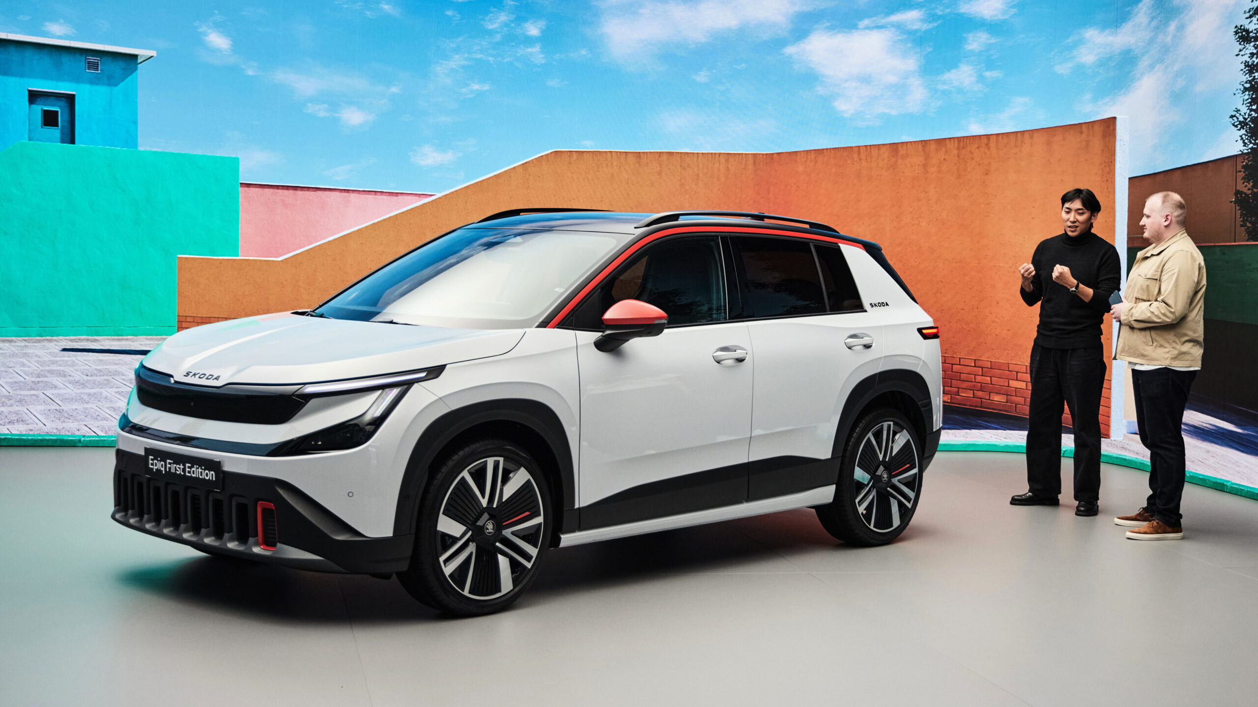 Эллис Хайд и Skoda Epiq.
