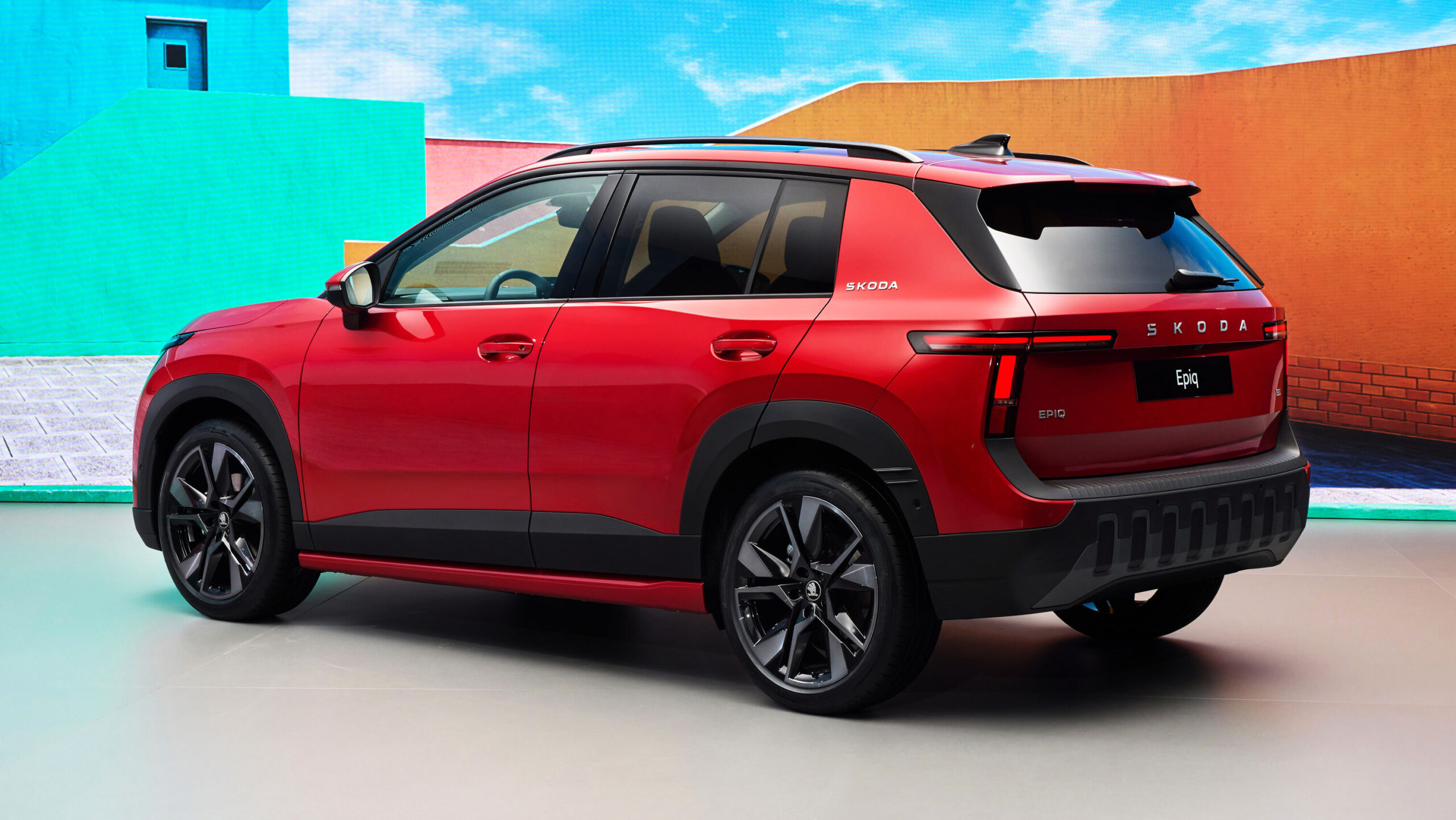 Skoda Epiq - задняя часть