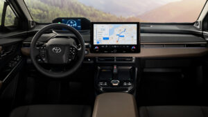 Toyota bZ4X Touring - dash