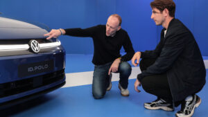 Volkswagen ID Polo - детали спереди.