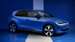 Volkswagen ID Polo - передняя часть автомобиля.