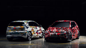 Автомобили Volkswagen ID Polo GTI и ID Polo Polo были представлены на выставке.