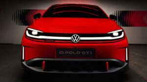 Volkswagen ID. Polo GTI - полная передняя часть.