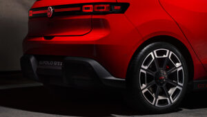 Volkswagen ID. Polo GTI - деталь задней части.