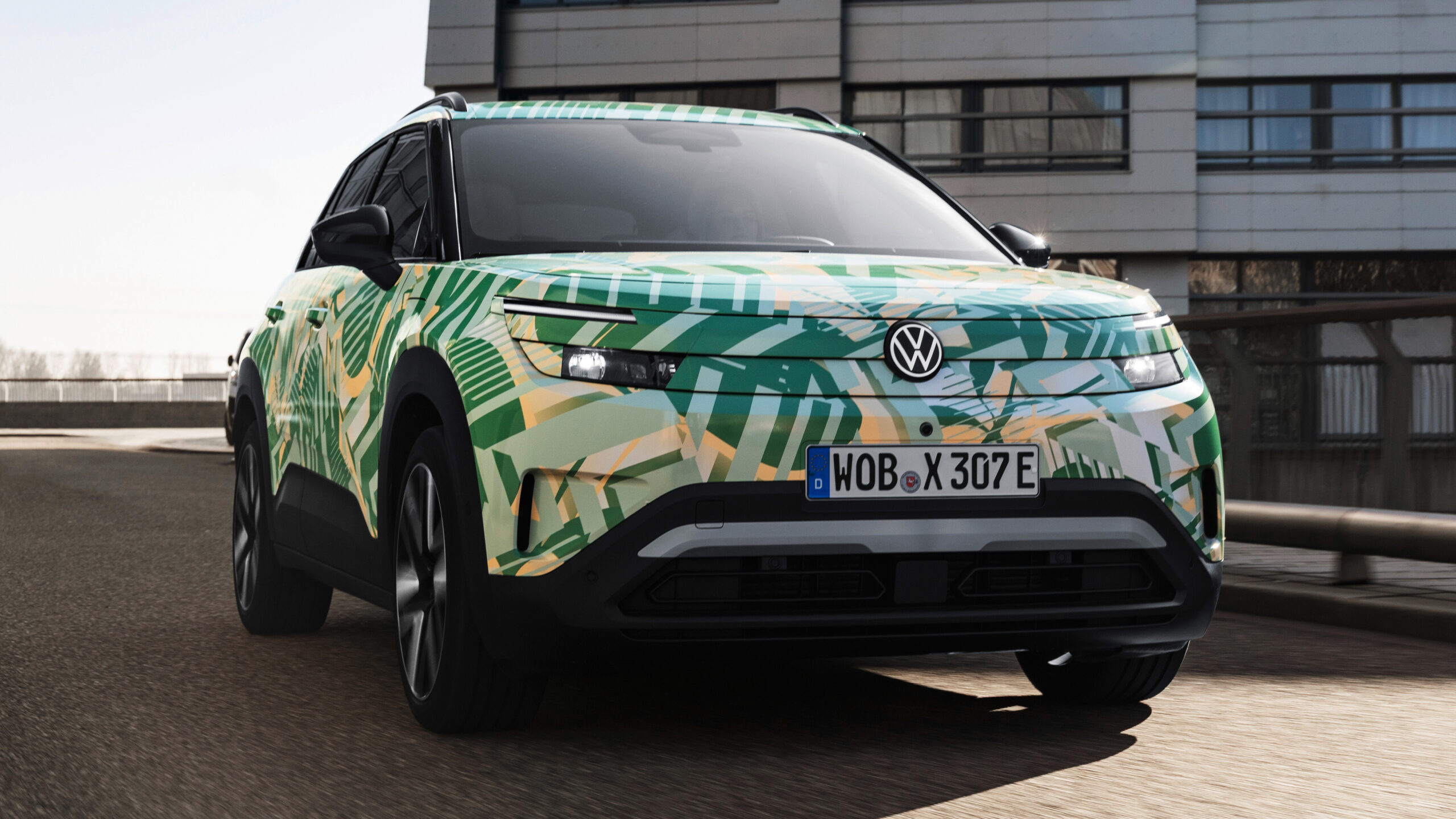 Volkswagen ID. Кросс-прототип - передний фронт.