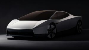 Новый Tesla Roadster — вид спереди