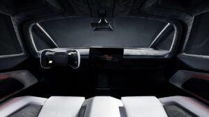 Новый Tesla Roadster — приборная панель