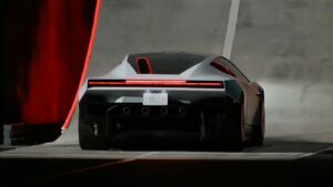 Представлен новый Tesla Roadster — вид сзади