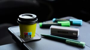 3D-печатные аксессуары Skoda — подставка для стакана