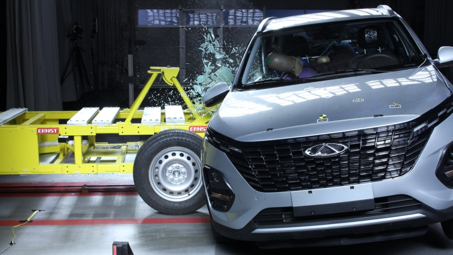 Chery Tiggo 2 получил ноль звёзд в краш-тесте Latin NCAP Chery Tiggo 2 на краш-тесте Latin NCAP