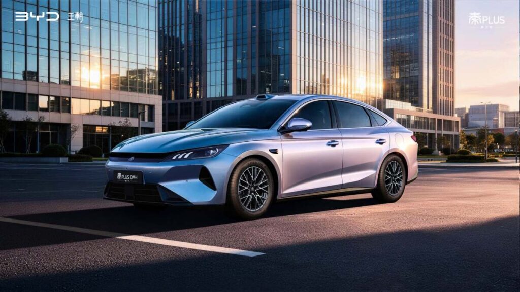 BYD представила интерьер новой Qin Plus 2027 года
