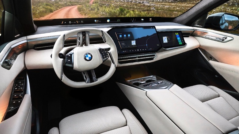 Интерьер BMW iX5 2027 года