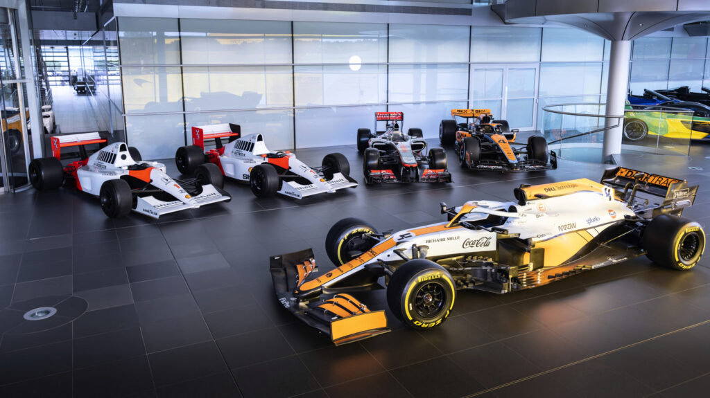 Легендарные болиды McLaren Formula 1 выставлены на продажу Если у вас есть лишние миллионы, вы могли бы купить легендарный болид McLaren Formula 1
